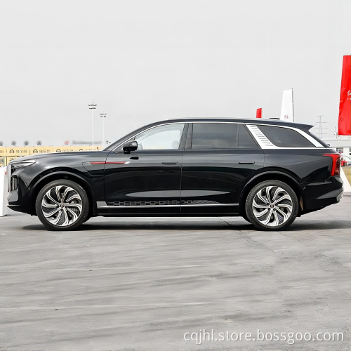 New Energy electric Vehicles hongqi e-hs9 car rim 2022 510km flag chang Left Steering Used Cars for Export